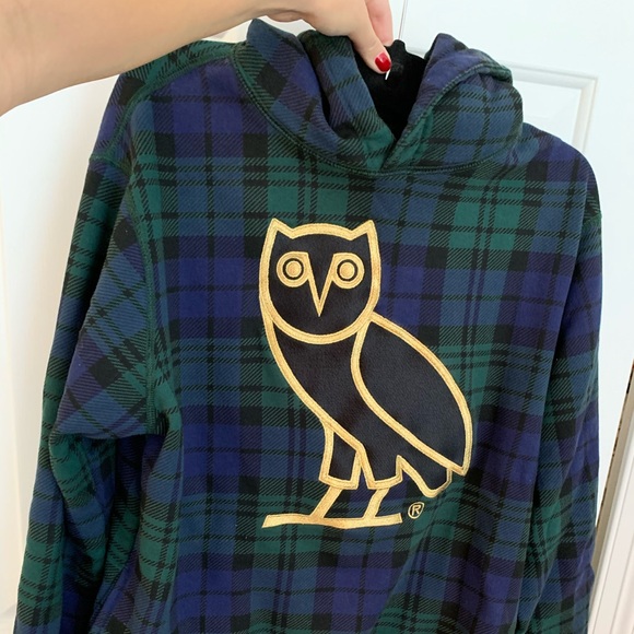 OVO | Sweaters | Ovo Plaid Hoodie 